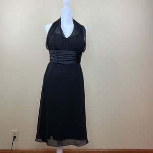 Sl Fashions Black Cocktail Dress Size 6